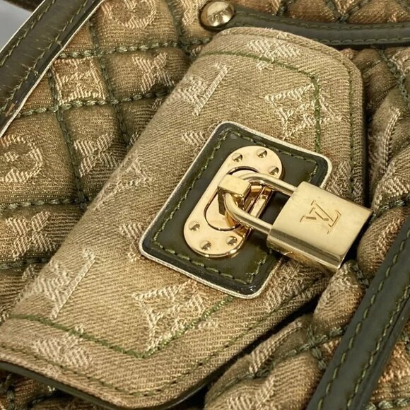 LOUIS VUITTON M95199 Monogram Denim Gondor shoulder bag - Picture 6 of 16